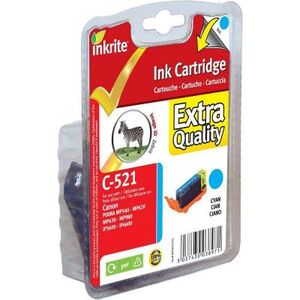 Inkrite Inkrite Canon MP980 MP620 MP630 MP540 iP4600 iP3600- CLI-521C Cyan