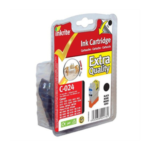 Inkrite Inkrite Canon i250 i350 i4xx S200 S300 BJC 2000 4000 - BCI-21BK BCI-24BK Blk