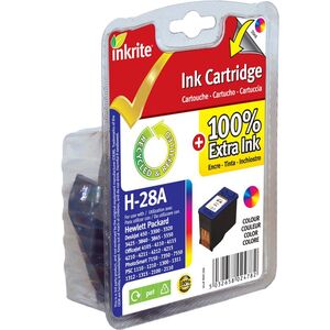 Inkrite Inkrite Inkrite Cartridge (HP 28) fo DJ450 3320 PSC 1110 C8728A - Colour