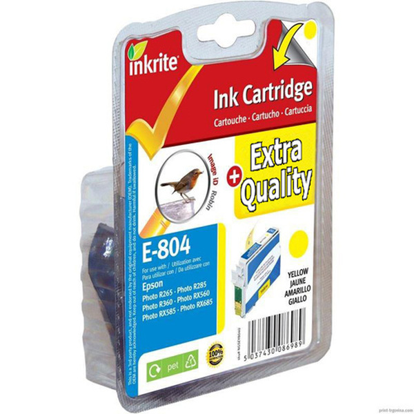 Inkrite  Inkrite T0 804 Yellow R265 R285 R360 Rx560 Rx585 Rx685