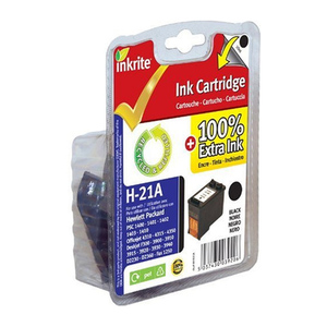 Inkrite Inkrite Inkrite Remanufactured Cartridge HP 21 XL For HP PSC1400/1410 Deskjet 3900/3940 - c9351a Black