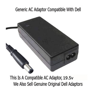 Sumvision AC Adaptor Charger 19.5V / 3.34A 7.4 X 5.0 Compatioble With Dell Laptops