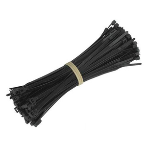 Generic Generic 100x Cable Ties 2.5mm wide x 100mm long (Black)