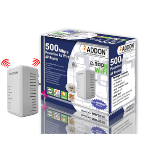 Addon Addon NHP5010 500Mbps Power Line AV Wireless AP Router