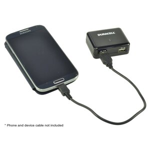Duracell Duracell Dual USB Travel Charger - Tablet & Phone 2.4Amp