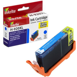 Inkrite Inkrite 920XL Cyan Compatible Ink Cartridge 14.6ml