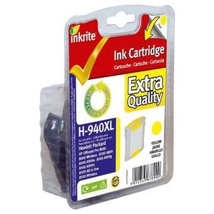 Inkrite Inkrite Inkrite (HP 940XL) for HP OfficeJet Pro 8000 8500 - C4909AE Hi-Cap Yellow