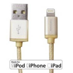 Sumvision Sumvision  Ipad / Iphone Lightning USB Data sync and charge Cable 1 Meter - Gold