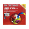 Compatible Inks  Compatible Brother Ink Cartridge Set of 4 LC123XL / LC125 Image