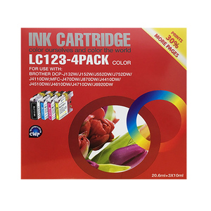 Compatible Inks Compatible Inks  Compatible Brother Ink Cartridge Set of 4 LC123XL / LC125