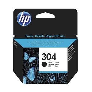 HP HP  HP 304 - Print Cartridge - 1 X Black - 120 Page Yeild
