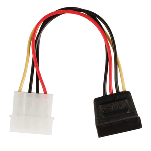 Value Line Value Line Internal Power Cable Molex Male - SATA 15-Pin Female 0.15 m