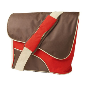 Trust Trust 15.4` Street Style Messenger Bag (brown/red) - Clearance Sale