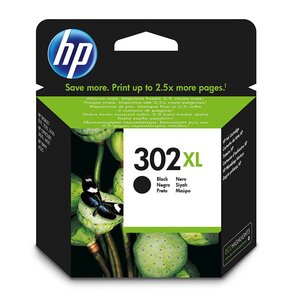 HP HP  HP 302 XL - Print Cartridge 1 x Black - XL High Yield 480 Page @ 5%