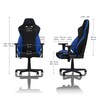 Nitro Concepts NC-S300-BB-UK S300 Fabric Gaming Chair - Galactic Blue / Black - WAREHOUSE CLEARANCE SALE - (REDUCED) Image