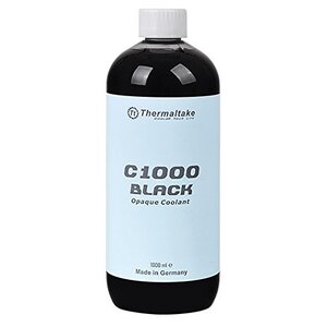 Thermaltake Thermaltake CL-W114-OS00YE-A  1Ltr Thermaltake C1000 Black Opaque Liquid Coolant Fluid, 1000ml