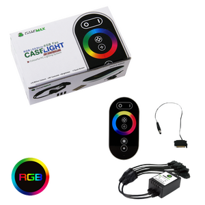 GameMax GameMax  4pin RGB RF Remote Control & Receiver With Touch Control Sata Power