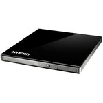 Liteon 8X Speed External USB CD / DVD Writer - Black USB with Link2tv