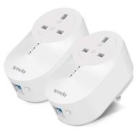 Tenda Tenda PH6 AV1000 Passthrough Powerline Adapter Kit with 1 x Gigabit Port (AC Passthrough) - Pack of 2 - Special Offer