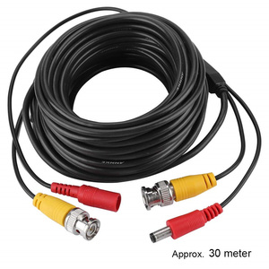 Generic Generic  30M BNC Plug + Play Video Power Shotgun Cable For Cctv Cameras