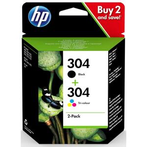 HP HP  HP 304 Multi Pack - Print cartridges - 1 x Black , 1x Colour