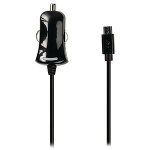 Value Line Value Line  Car Charger 2.1 A Micro USB Black