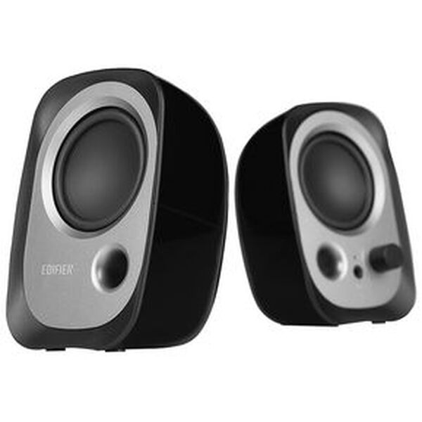 Edifier R12U USB Powered 2.0 Computer PC Speaker Set - Gloss Black