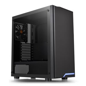 Thermaltake Thermaltake  H100 Tempered Glass Mid Tower PC Case, 120mm Fan, USB 3.0 - Clearance - REDUCED