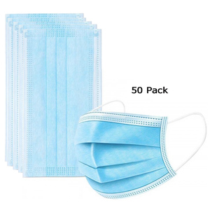 Generic Generic  50 Pack Disposable 3 ply Face Mask - Clearance Special Offer