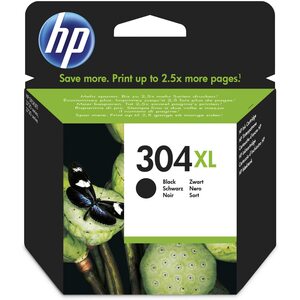HP HP  HP 304 XL - Print Cartridge - 1 x Black - 300 Page Yeild Average