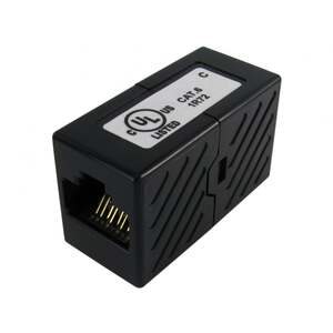 Generic Generic UT-250E Generic  Rj45 Female - Female Through Coupler - straight through Black Rj45 Female - Female Through Coupler - straight through Beige