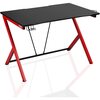 Nitro Concepts D12 Gaming Desk - Black / Red, 116 x 75 x 76 cm  - EX Display, Collection only as item is fully built Image