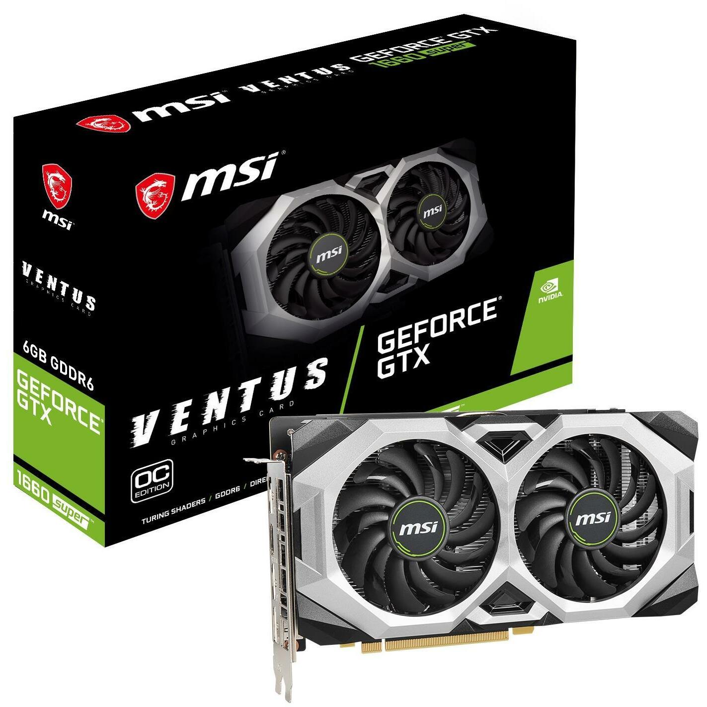 Разгон msi gtx 1660 super ventus