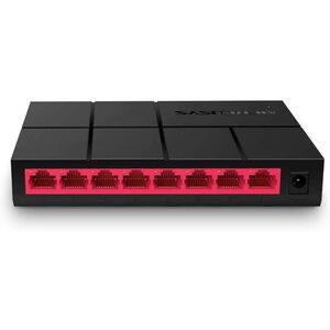 Mercusys Mercusys  8 Port 10/100/1000 Gigabit Desktop Switch - Plastic Case