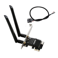 Addon Addon  WiFi 6 11AX Bluetooth 5 MU-MIMO Dual Band PCI-E Adapter