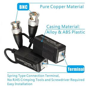 Generic Falcon Value CCTV BNC to RJ45 Power BALUN - BLISTER PACK