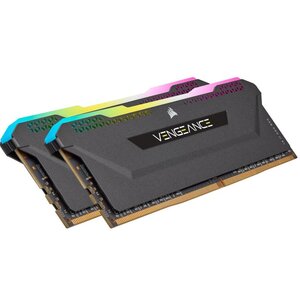 Corsair Corsair  Corsair Vengeance RGB Pro SL 16GB Memory Kit (2 x 8GB), DDR4, 3200MHz (PC4-25600) C16 Desktop memory - Black