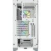 Corsair CC-9011205-WW iCUE 4000X RGB White Mid Tower Gaming Case - White USB 3.0 - EX DISPLAY REDUCED Image