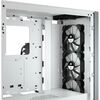 Corsair CC-9011205-WW iCUE 4000X RGB White Mid Tower Gaming Case - White USB 3.0 - EX DISPLAY REDUCED Image