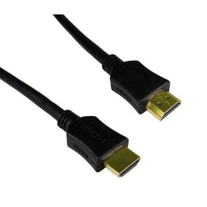 Generic Generic  3Mtr HDMI Cable - 1.4 3D Ready - Black - Triple Shielded