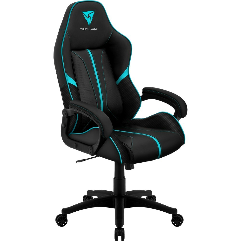 ThunderX3 BC1 Gaming Chair - Black / Cyan | Falcon Computers