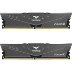 T-Force Vulcan Z DDR4 16GB Kit (2x8GB) 3200MHz (PC4-25600)Desktop Memory - Gray
