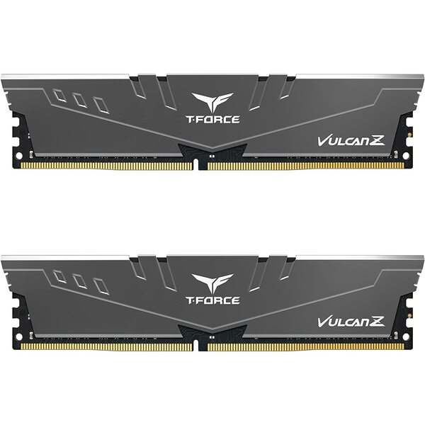 Team Group T-Force Vulcan Z DDR4 16GB Kit (2x8GB) 3200MHz (PC4-25600)Desktop Memory - Grey