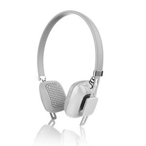 Psyc Psyc  Bluetooth Stylish On Ear Rechargable Headphones with built in Mic - White Edition