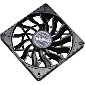Akasa Akasa  120mm PC Slimline Fan, 4-pin, 15 mm, Black