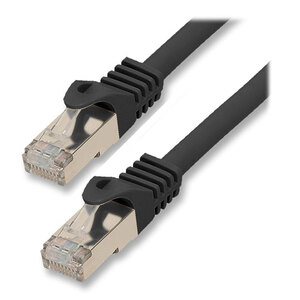 Falcon Value Falcon Value  2 Meter Black CAT8 Ethernet Network Patch Cable 40Gbps LAN SSPT Gigabit