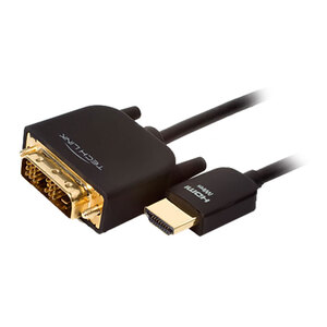 Techlink Techlink  2m DVI-D Single Link Male to HDMI-A Male