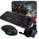Sumvision Kane Pro Edition 4in1 Gaming Kit Chaos Pack 2, Keyboard, mouse, headset and Mouse Mat