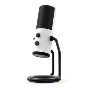 NZXT NZXT  Capsule Cardioid USB Gaming/Streaming Microphone - White