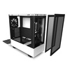 NZXT (White) H511 Flow Mesh Fronted Mid Tower Gaming PC Case, ATX, Tempered Glass Panel, 2X 120Mm Fan - Black Friday Special Offer Image